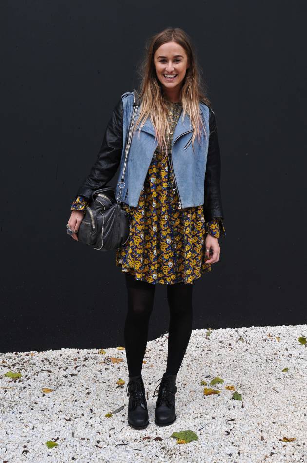 Streetstyle: Melenaza con mechas californianas