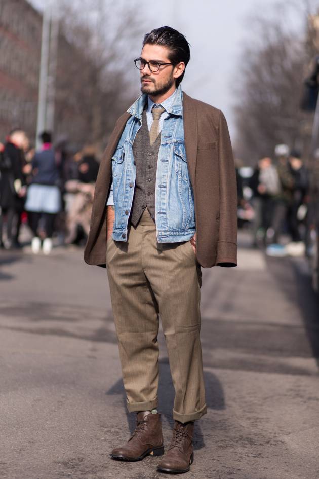 Streetstyle: el cabello engominado para hombre