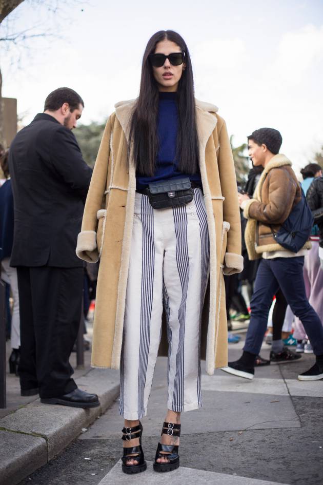 Streetstyle: El cabello largo ultraliso XXL