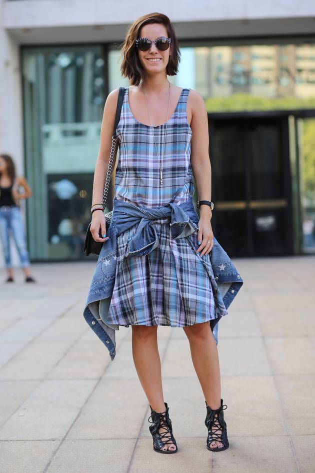 Streetstyle: Un side hair con un corte bob