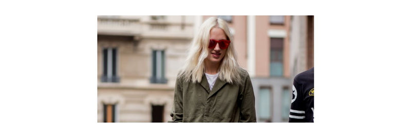 Streetstyle: el rubio polar con una melena ondulada