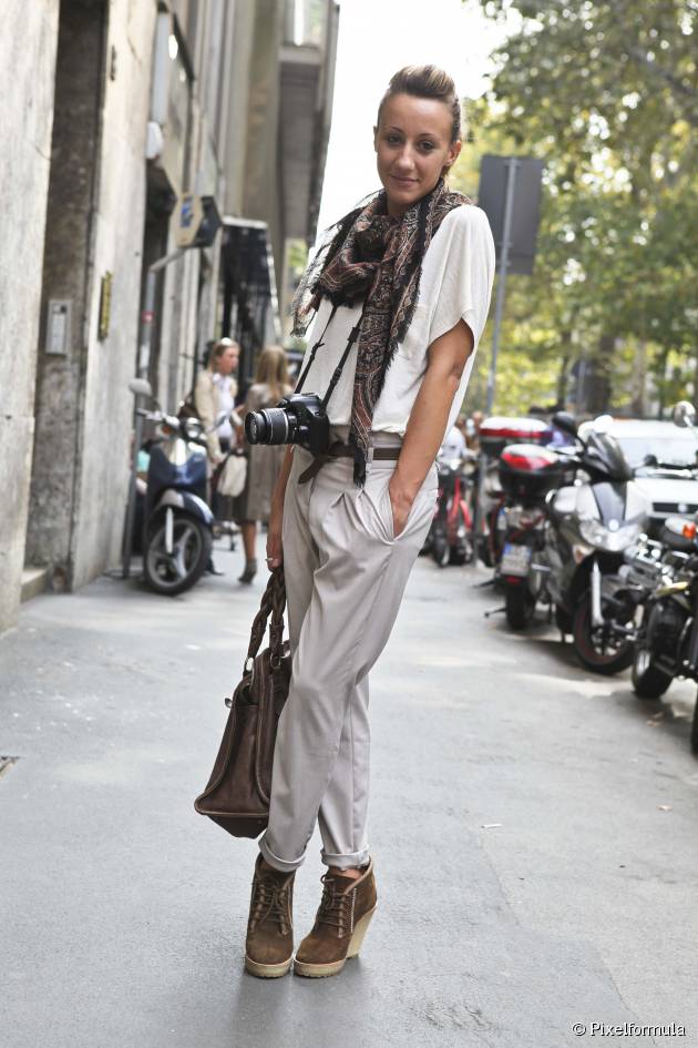 Emmanuelle, 23 años: “El tupé, ¡fácil y muy chic!”