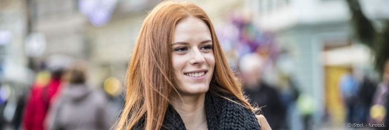 Elige tu color pelirrojo según el tono de tu base