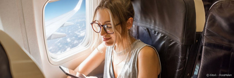 3 ideas de peinado para viajar en avión