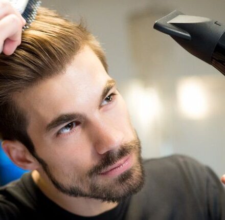 El brushing, también para los hombres