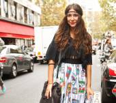 Streetstyle: Una diadema para un look hippie chic