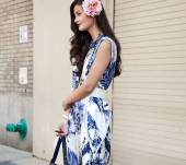 Streetstyle: Flor en el cabello, ¿cómo llevarla?