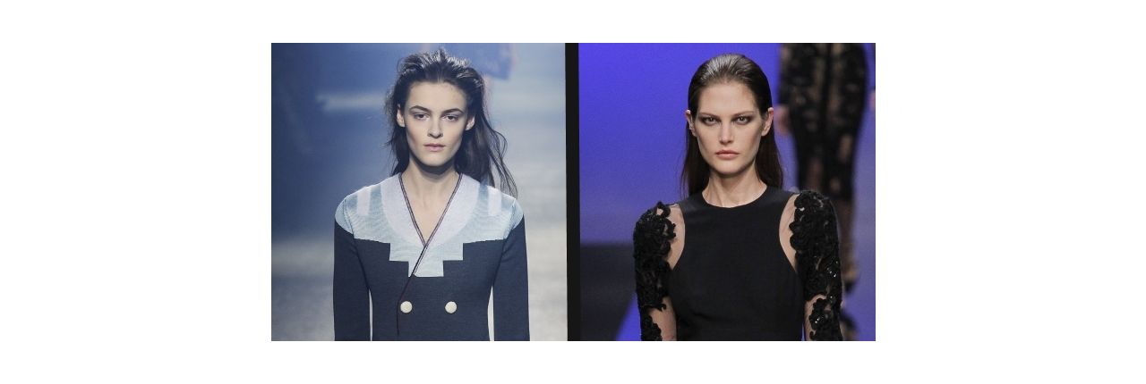 Duelo de peinados: look mojado grunge vs. look mojado chic