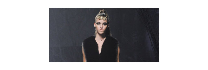 La diadema de estilo neogótico