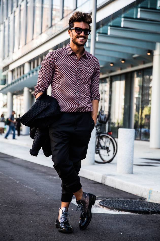 Streetstyle: Las mechas en un peinado masculino