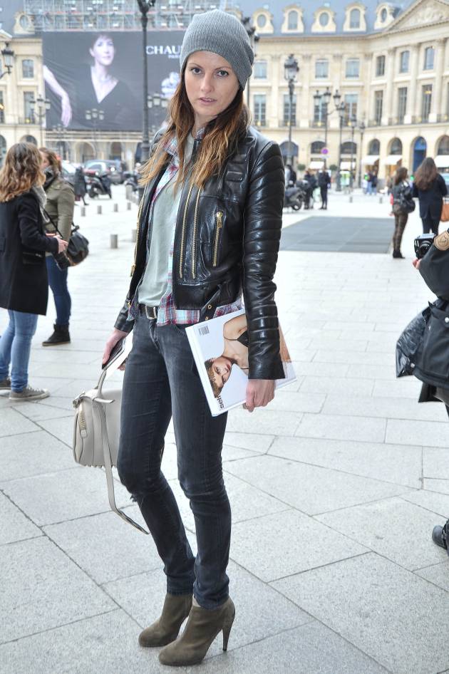 Streetstyle: Cómo llevar gorro con cabello largo