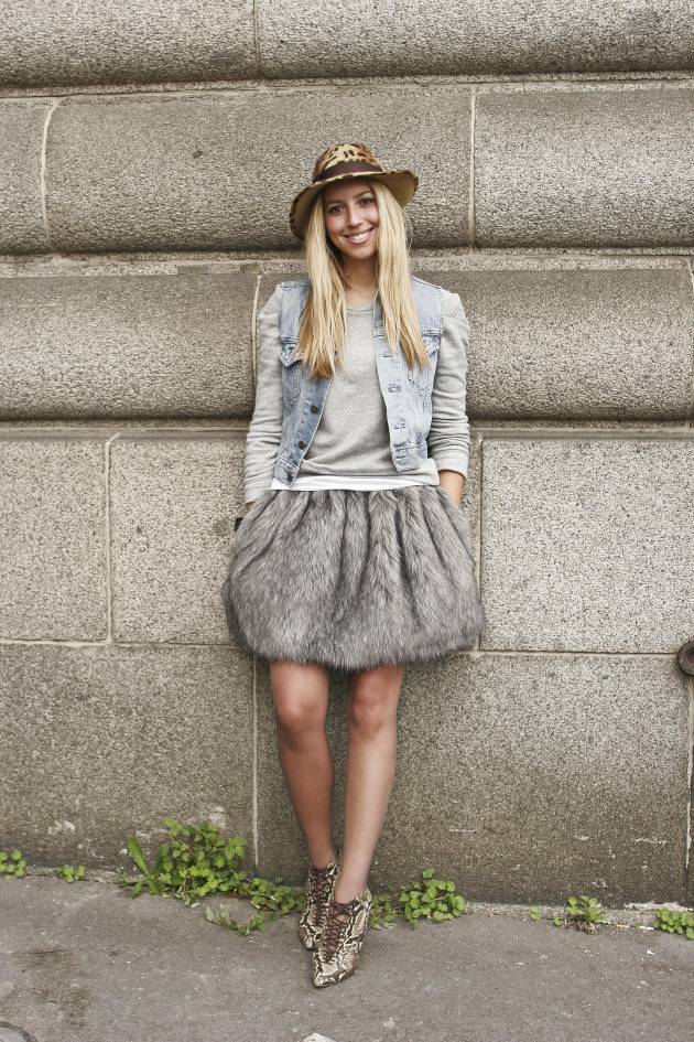Streetstyle: Cómo llevar un sombrero print animal