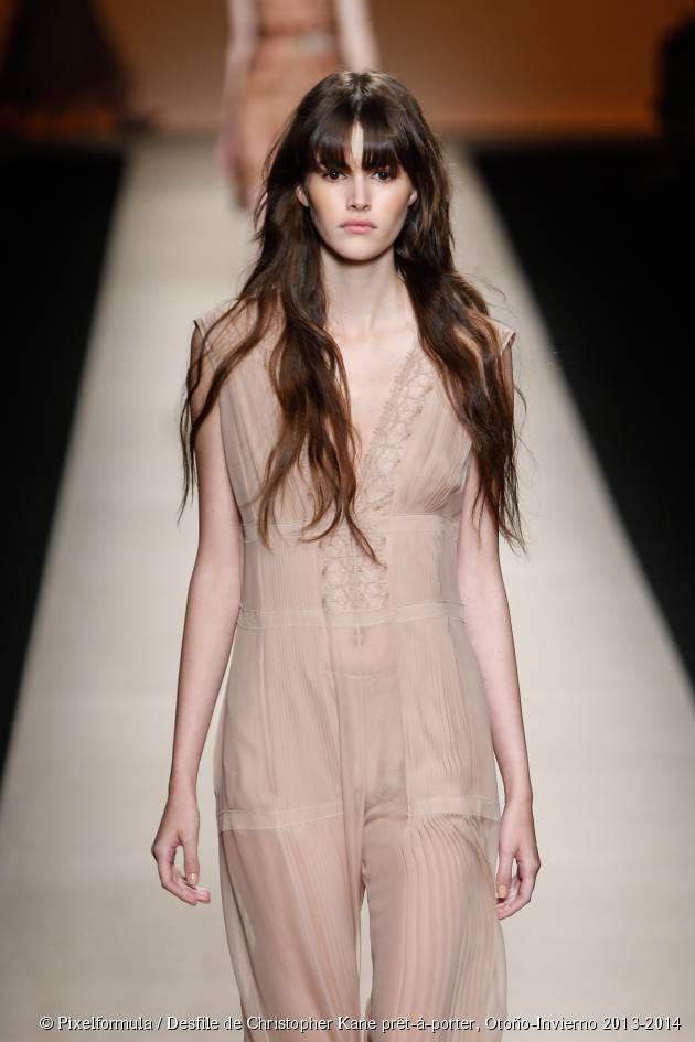 El flequillo lateral, la tendencia en 2015