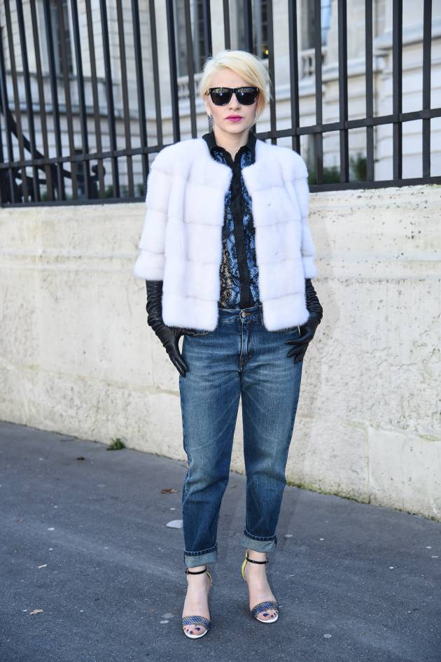 Streetstyle: el cabello corto con el flequillo largo