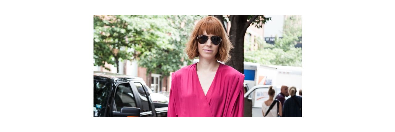 Streetstyle: el bob corto con el cabello pelirrojo