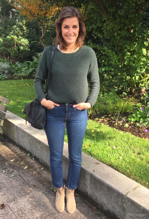 El look informal de Mathilde