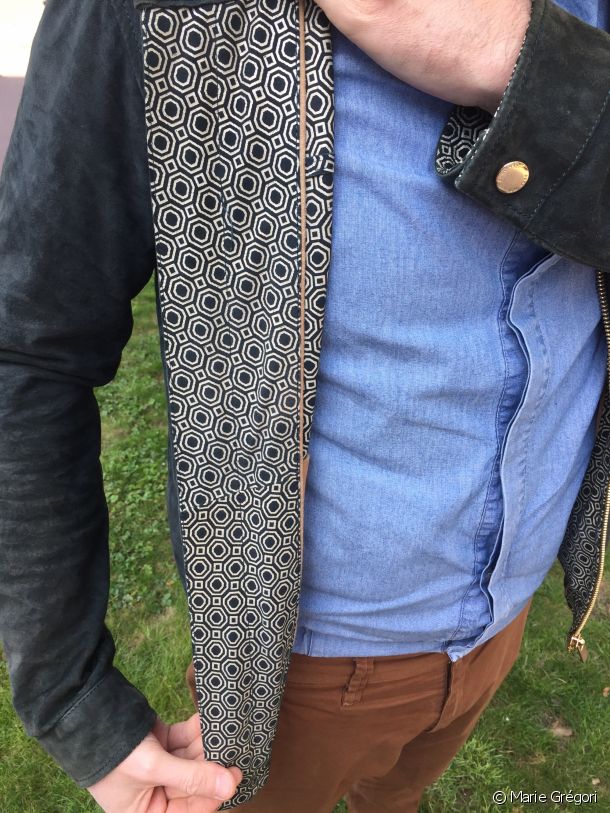 Hubert, un look elegante pero informal