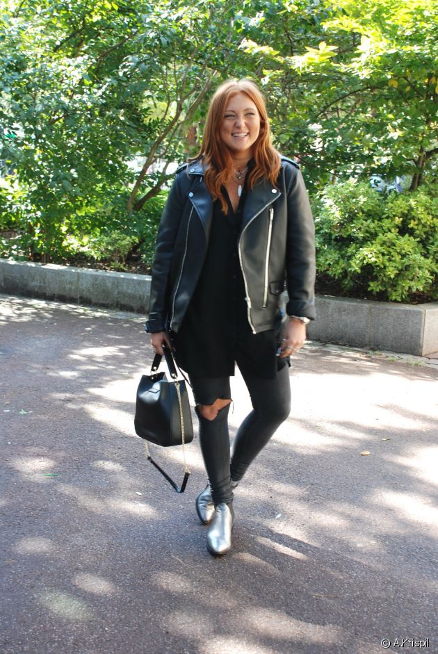 Streetstyle: el estilo roquero y desenfadado de Ellie