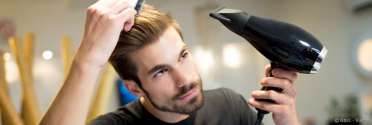 El brushing, también para los hombres