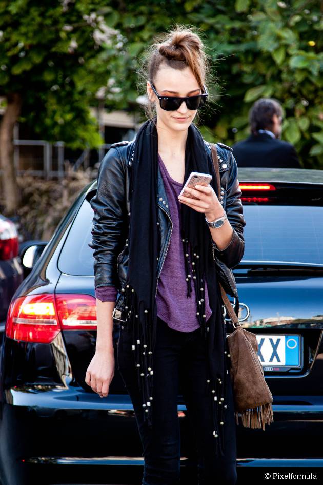 Streetstyle: El peinado falsamente despeinado
